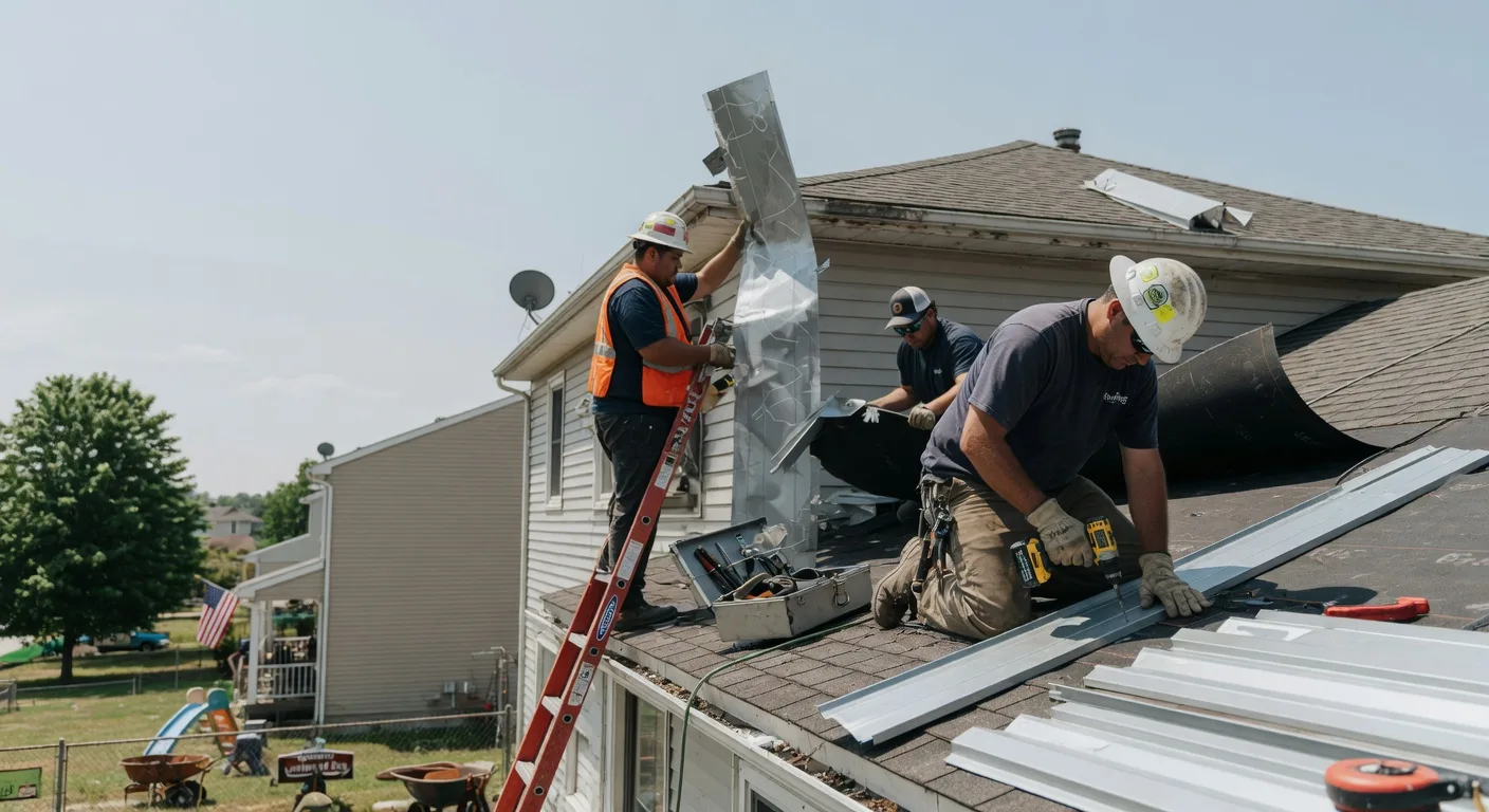 Storm Damage Metal Roof Repair in Taholah, WA